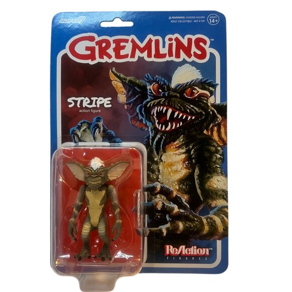 Gremlins Stripe Super7 ReAction Figure - On the card - Picture 5 of 5